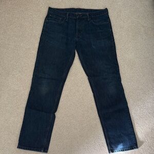 Levi's 511 Men's Straight Jeans in Dark Indigo Blue